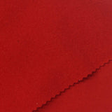 Brushed Polyester Viscose Stretch French Terry Fabric, 220 gsm, 160 cm — Red — photo 1