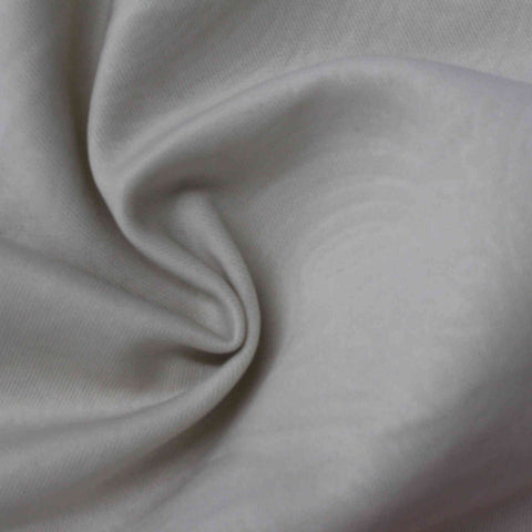White Tone-on-Tone Paisley Jacquard, Polyester