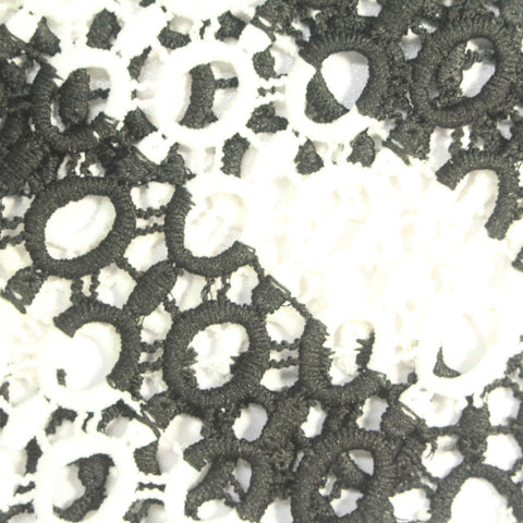 100% Polyester Knit Fabric, 115 cm — White