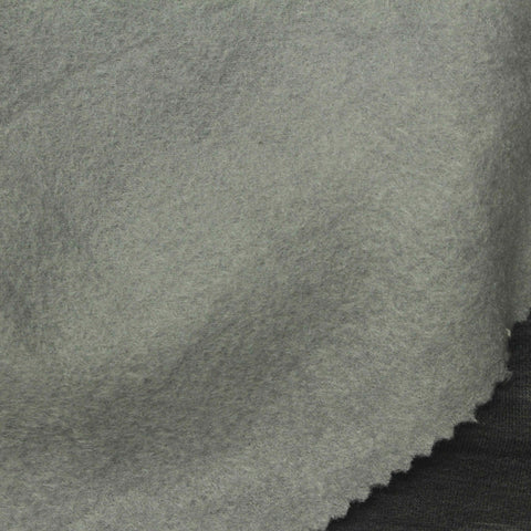 Dark Grey Abstract French Terry, Poly-Modal