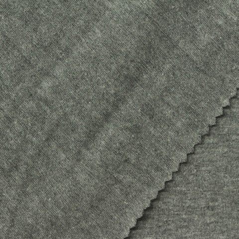 Heather Grey Marl Jersey Knit, 177 gsm