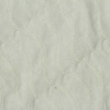 White Textured Jersey Knit, Poly-Viscose — photo 1