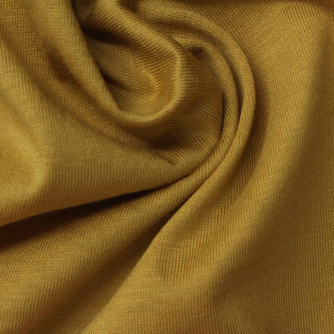 100% Cotton Jersey Knit Fabric, 135 gsm, 150 cm — Khaki