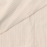 Polyester Stretch Rib Knit Fabric, 220 gsm, 160 cm — Beige — photo 1