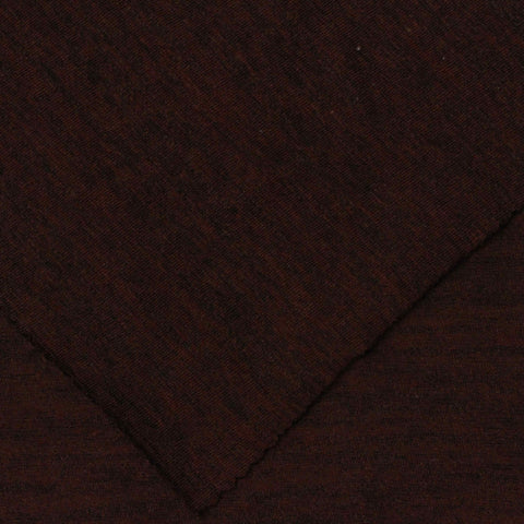 Cotton Polyester Stretch Knit Fabric, 160 gsm, 175 cm — Brown