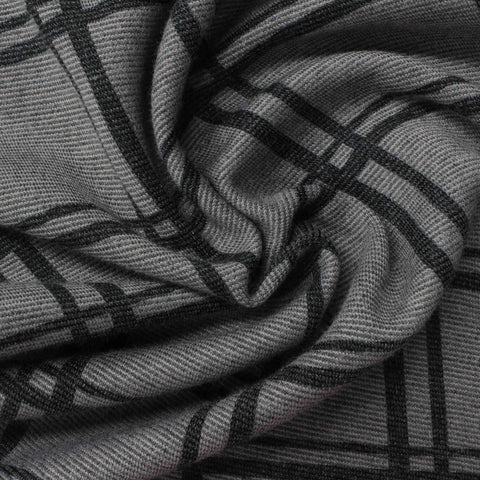 Grey Heather Jacquard