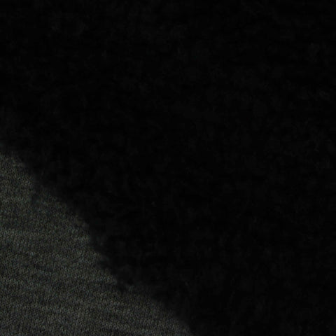 Dark Grey Marl Scuba Knit, Polyester, 490 gsm