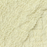 Polyester Stretch Crepe Fabric, 210 gsm, 165 cm — Yellow — photo 1
