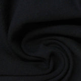100% Cotton Jersey Knit Fabric, 180 gsm — Black, ref EF-234610 — photo 1