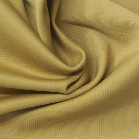 Nylon Viscose Stretch Scuba Knit Fabric, 230 gsm, 165 cm — Khaki