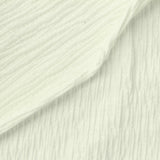 Cotton Polyester Stretch Crepe Fabric, 220 gsm, 145 cm — White — photo 1