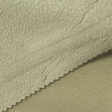 Polyester Cotton Stretch Scuba Knit Fabric, 400 gsm, 180 cm — Khaki — photo 1