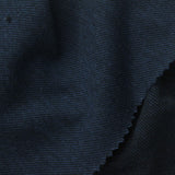 Dark Blue Marl Piqué Knit, Poly-Cotton, 120 gsm — photo 1