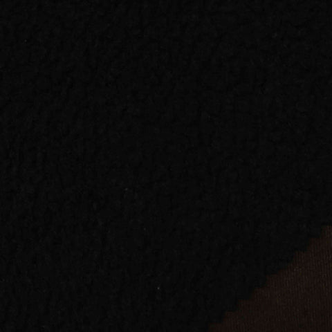 Polyester Cotton French Terry Fabric, 340 gsm, 185 cm — Brown
