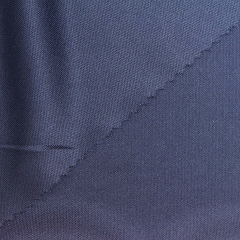 100% Polyester Jersey Knit Fabric, 120 gsm, 155 cm — Navy