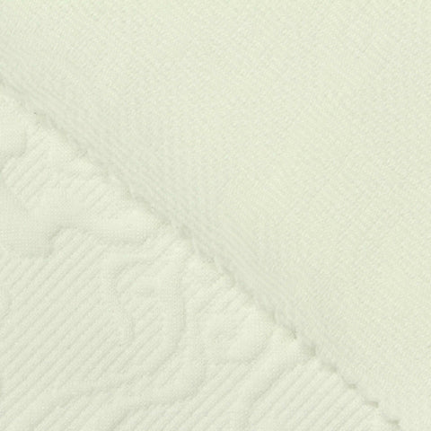Cream Tone-on-Tone Jacquard, Polyester