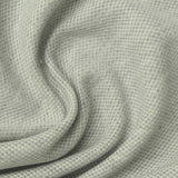 Light Grey Tone-on-Tone Diamond Piqué Knit, Poly-Cotton — photo 1