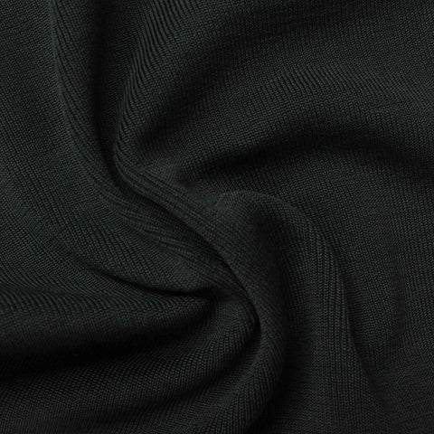 Dark Grey Stripe Jacquard, Poly-Cotton