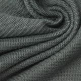 Polyester Cotton Knit Fabric, 240 gsm, 140 cm — Grey — photo 1