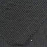 Brushed Polyester Stretch Rib Knit Fabric, 270 gsm, 165 cm — Grey — photo 1