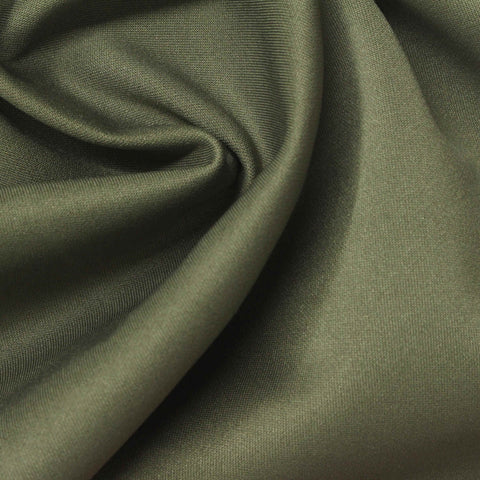 Polyester Stretch Scuba Knit Fabric, 245 gsm, 165 cm — Green