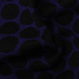 Black Tone-on-Tone Diamond Jacquard, 308 gsm — photo 1