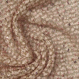 Pink Sequins Chunky Knit, Poly-Viscose — photo 1