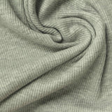 Light Grey Marl Rib Knit, 340 gsm — photo 1