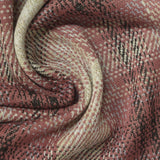Cream Bold-Plaid Jacquard, Polyester — photo 1