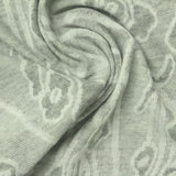 Dark Grey Grid Pointelle Knit, Poly-Viscose — photo 1