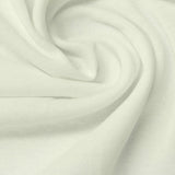 100% Cotton Rib Knit Fabric, 165 gsm, 160 cm — White — photo 1