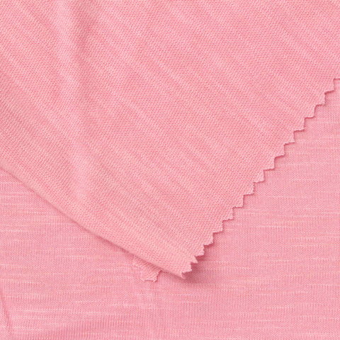 Pink Marl Jersey Knit, Viscose-Poly, 185 gsm
