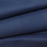 Washed 100% Cotton Woven Fabric, 120 gsm, 160 cm — Navy — photo 1