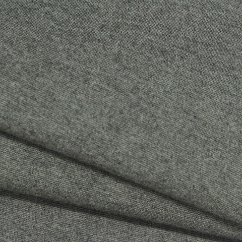 Grey Marl Ponte Knit, Cotton-Poly, 350 gsm