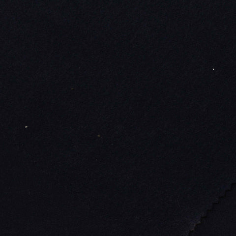 Black Brushed French Terry, Poly-Modal