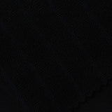 Cotton Polyester Stretch French Terry Fabric, 243 gsm, 170 cm — Black — photo 1