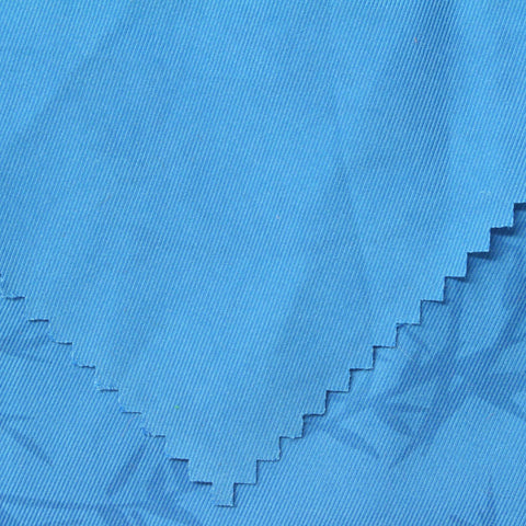 Blue Tone-on-Tone Leaf Jacquard, Polyester