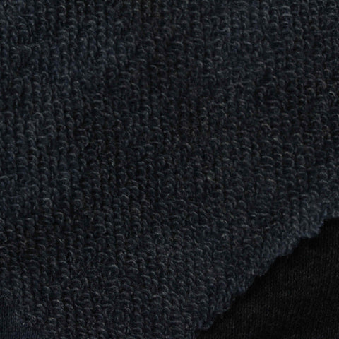 Dark Grey Marl French Terry, Cotton-Poly, 320 gsm
