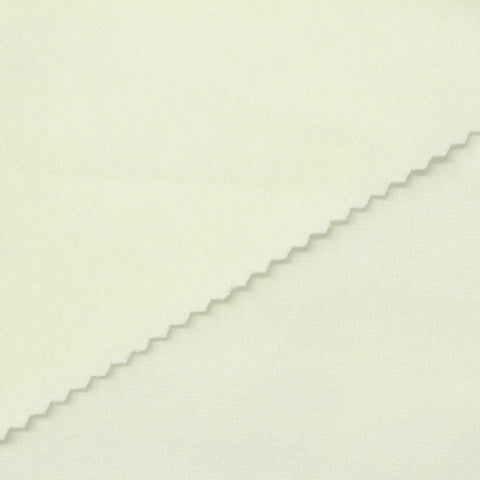 Polyester Tencel Lyocell Stretch Scuba Knit Fabric, 360 gsm, 160 cm — Beige