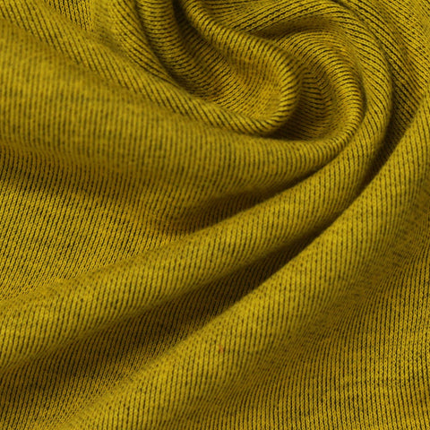 Yellow Marl Scuba Knit, Poly-Cotton