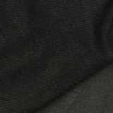 Polyester Stretch Denim Fabric, 190 gsm, 165 cm — Black — photo 1