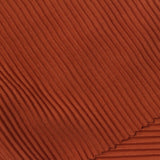 Rust Textured Jersey Knit, Polyester — photo 1