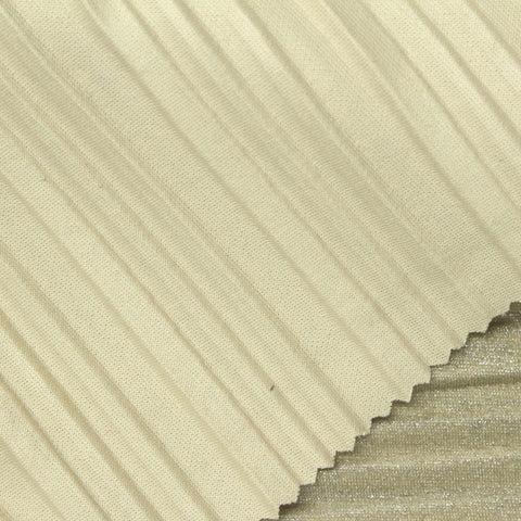 Light Olive Textured-Stripe Interlock Knit, Polyester