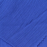 100% Viscose Crepe Fabric, 135 gsm — Blue — photo 1