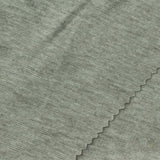 Grey Marl Interlock Knit, Polyester — photo 1
