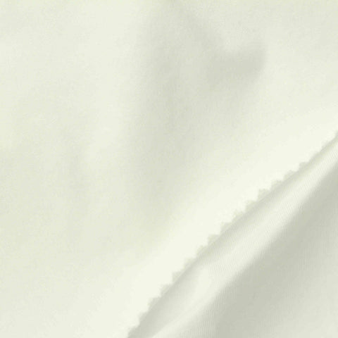 Cotton Stretch Jersey Knit Fabric, 220 gsm, 165 cm — White