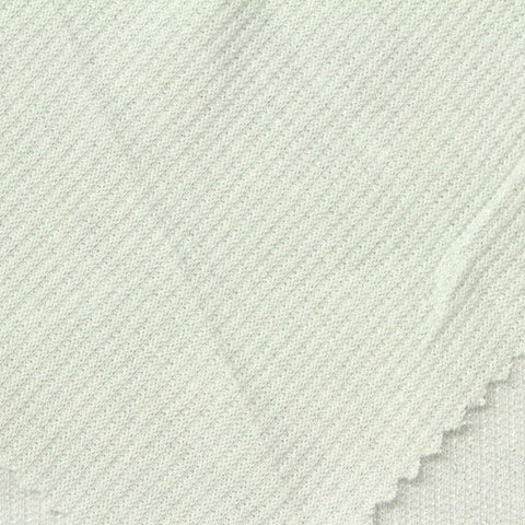 Light Off-White Marl Rib Knit, Polyester