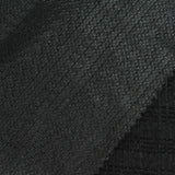 Black Tone-on-Tone Grid Jacquard, Polyester, 320 gsm — photo 1