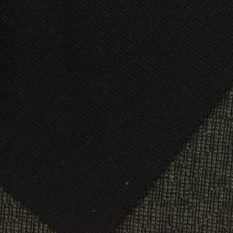 Dark Grey Marl Interlock Knit, Polyester, 285 gsm