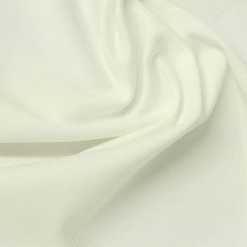 White Rib Knit, Tencel Lyocell-Poly
